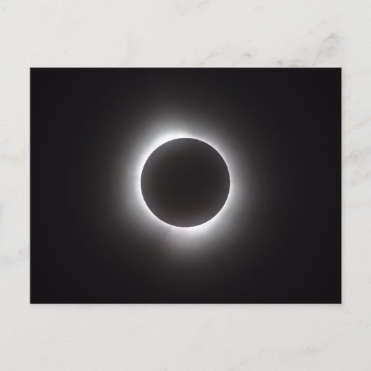 Carte Postale Éclipse solaire totale (Devant)