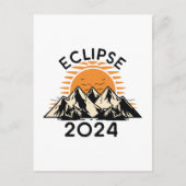 Carte Postale Éclipse solaire totale 2024 (Devant)