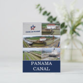 Carte Postale écluses du canal panama (Debout devant)