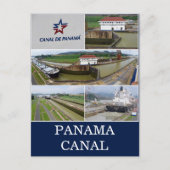Carte Postale écluses du canal panama (Devant)