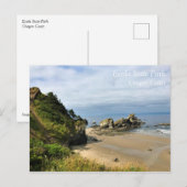 Carte Postale Ecola State Park, Cannon Beach, Oregon (Devant / Derrière)
