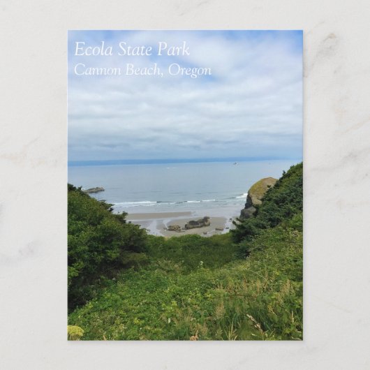 Carte Postale Ecola State Park, Cannon Beach, Oregon (Devant)