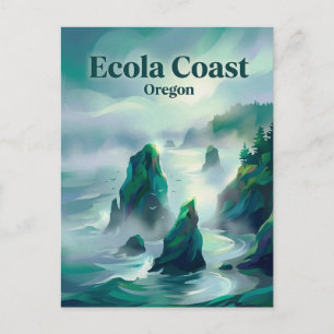 Carte Postale Ecola State Park Oregon