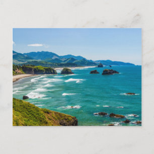 Carte Postale Ecola State Park, Oregon. Panorama de Crescent