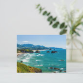 Carte Postale Ecola State Park, Oregon. Panorama de Crescent (Debout devant)