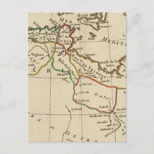 Carte Postale École Afrique (Devant)
