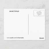 Carte Postale École Amish (Dos)