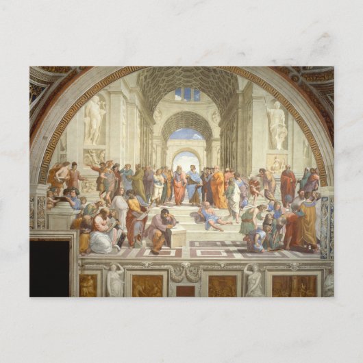 Carte Postale École d'Athènes (Devant)
