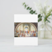 Carte Postale École d'Athènes de Raphaël (Platon et Aristote) (Debout devant)