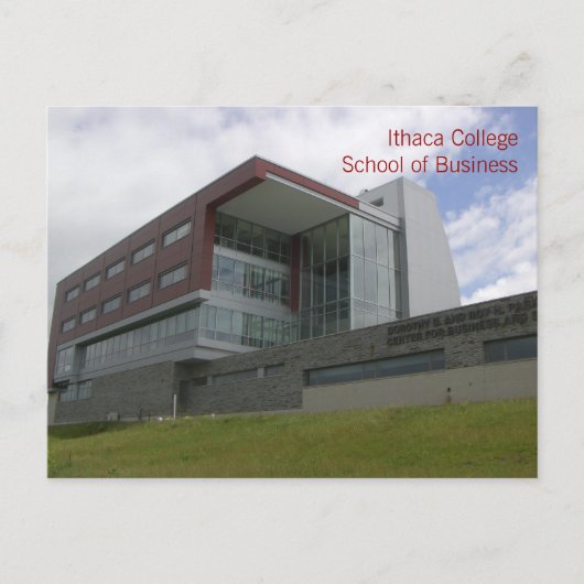 Carte Postale École de commerce d'Ithaca (Devant)