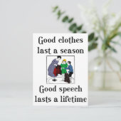 Carte Postale École de la bonne parole (Debout devant)