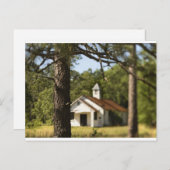 Carte Postale École de Pays (Devant / Derrière)