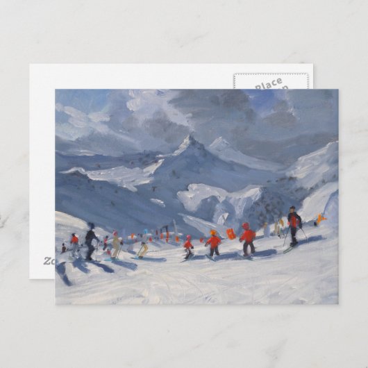 Carte Postale École de ski Tignes 2009 (Devant / Derrière)