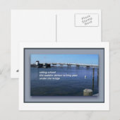 Carte Postale École de voile (Devant / Derrière)