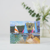 Carte Postale école de voile calella de palafrugall costa (Debout devant)