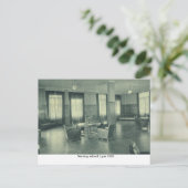 Carte Postale École d'infirmières, Lyon 1930 (Debout devant)