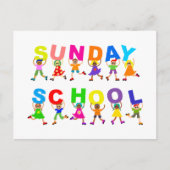 Carte Postale École du dimanche (Devant)