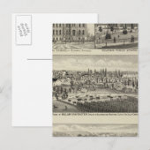 Carte Postale École normale de l'État du Kansas (Devant / Derrière)