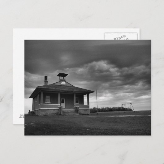 Carte Postale Ecole Old Bergen (Devant / Derrière)