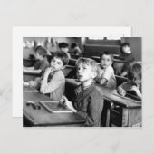 Carte Postale École Paris - 1956 - Robert Doisneau (Devant / Derrière)