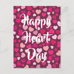 Carte Postale École pour enfants Saint-Valentin