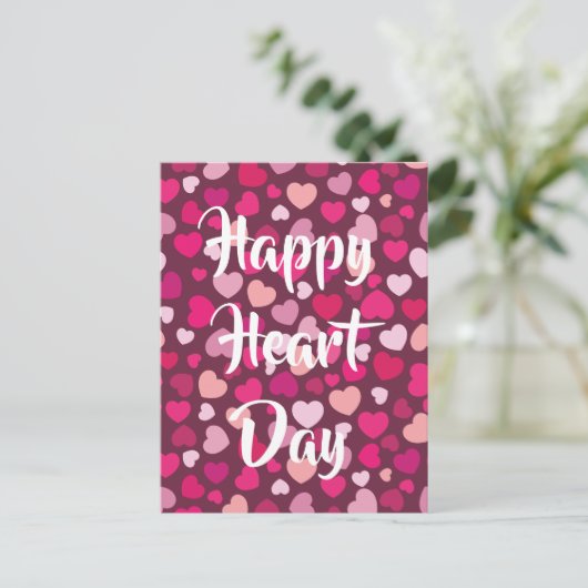 Carte Postale École pour enfants Saint-Valentin (Debout devant)