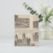 Carte Postale École publique de Valparaiso City (Debout devant)