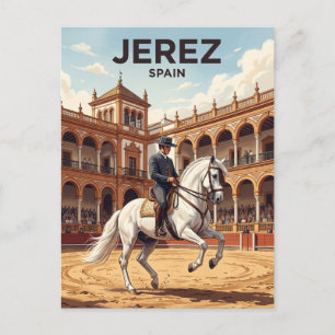 Carte Postale École royale andalouse d'art équestre Espagne