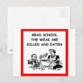 Carte Postale école secondaire (Devant / Derrière)