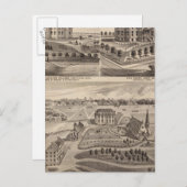 Carte Postale École Shattuck, Faribault Willis Hall, Minnesota (Devant / Derrière)