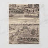 Carte Postale École Shattuck, Faribault Willis Hall, Minnesota (Devant)