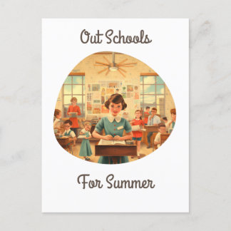 Carte Postale Écoles en été