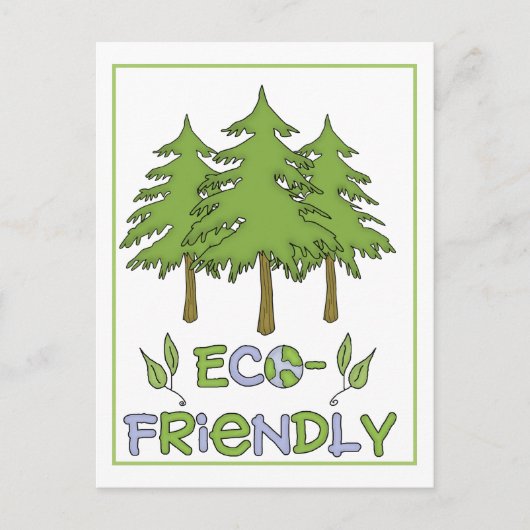 Carte postale écologique (Devant)