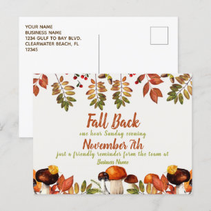 Carte Postale Économie au jour Retour Rappel des affaires