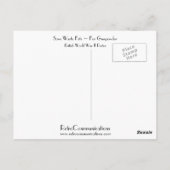 Carte Postale Économiser Les Graisses De Déchets ~ Pour La Poudr (Dos)