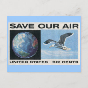 Carte Postale Économisez de l'air