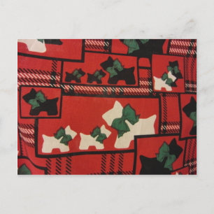 Carte Postale Écossais et articles de toilette