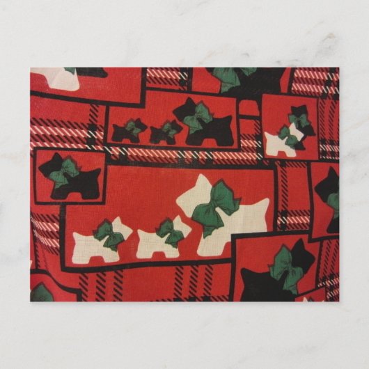 Carte Postale Écossais et articles de toilette (Devant)