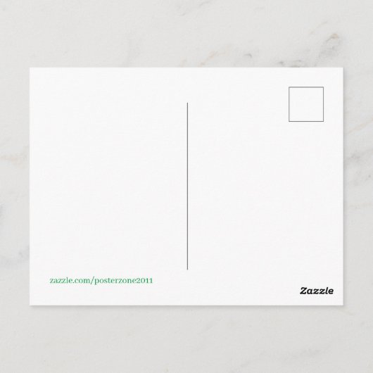 Carte postale écossaise (Dos)