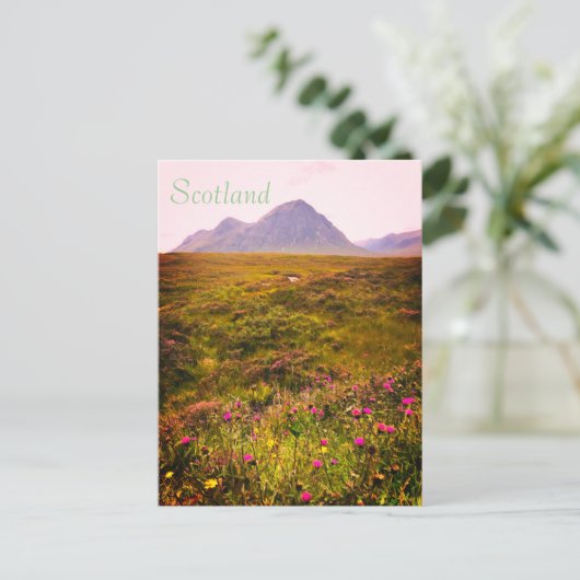 Carte postale écossaise (Debout devant)