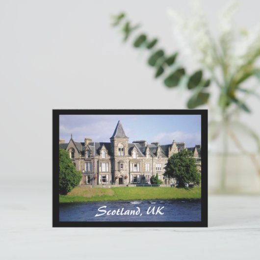 Carte postale écossaise, Royaume-Uni (Debout devant)