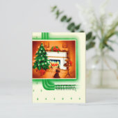 Carte postale écossaise vintage Holiday (Debout devant)