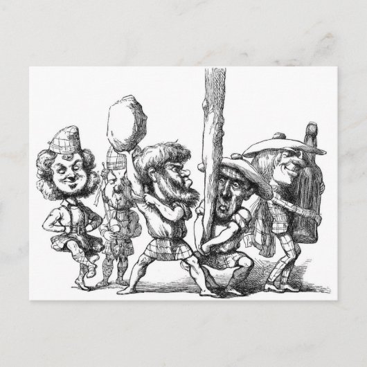 Carte Postale Écosse (Devant)