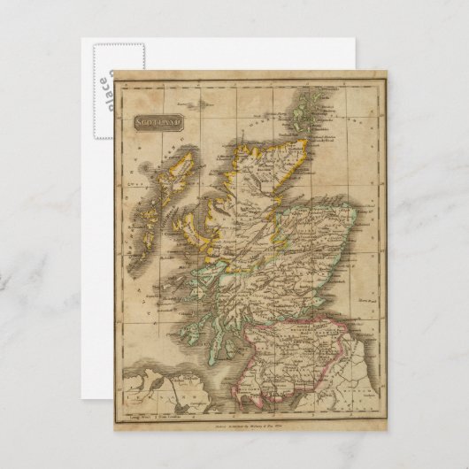 Carte Postale Écosse 4 (Devant / Derrière)