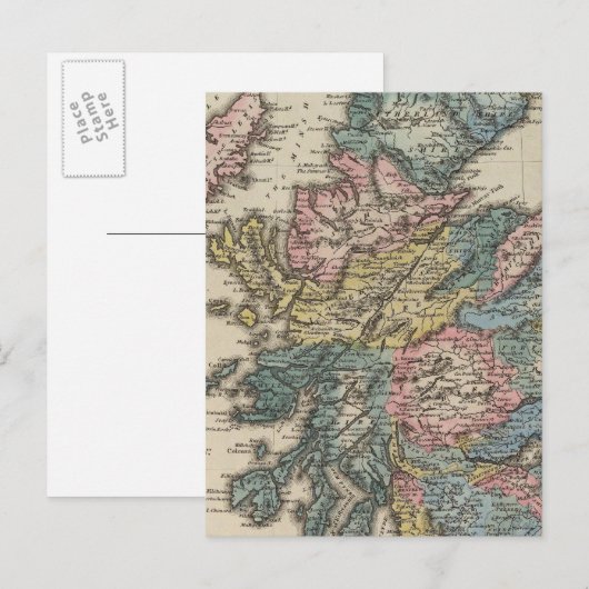 Carte Postale Écosse 8 (Devant / Derrière)