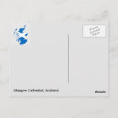 Carte Postale Ecosse, Cathédrale de Glasgow (Dos)