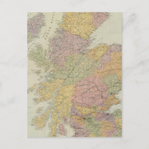 Carte Postale Ecosse composite