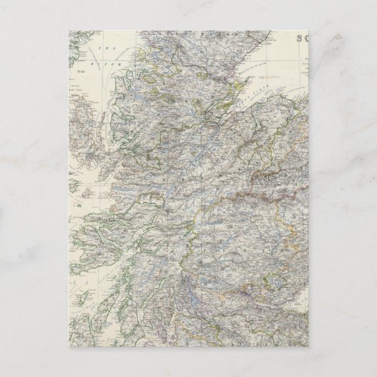 Carte Postale Ecosse composite 3 (Devant)