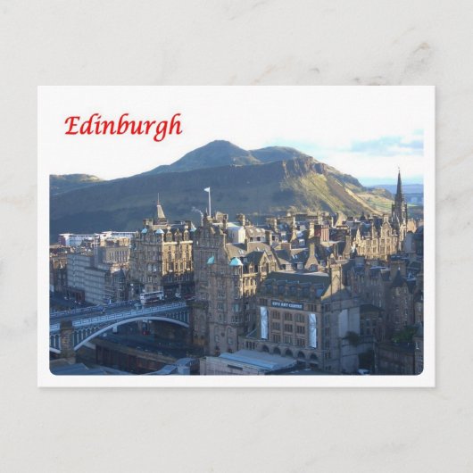 Carte Postale Écosse - Édimbourg - (Devant)