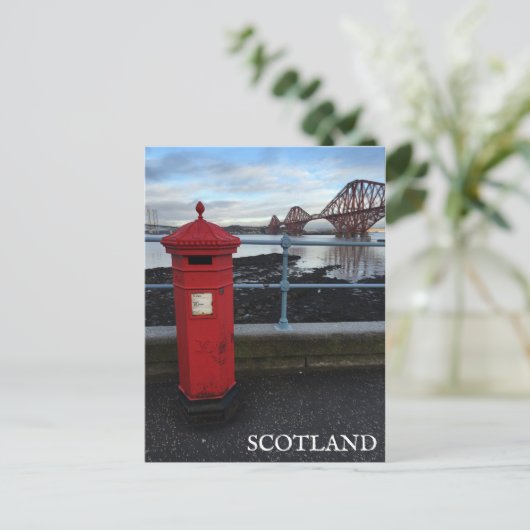 Carte Postale Écosse - Forth Rail Bridge (Debout devant)